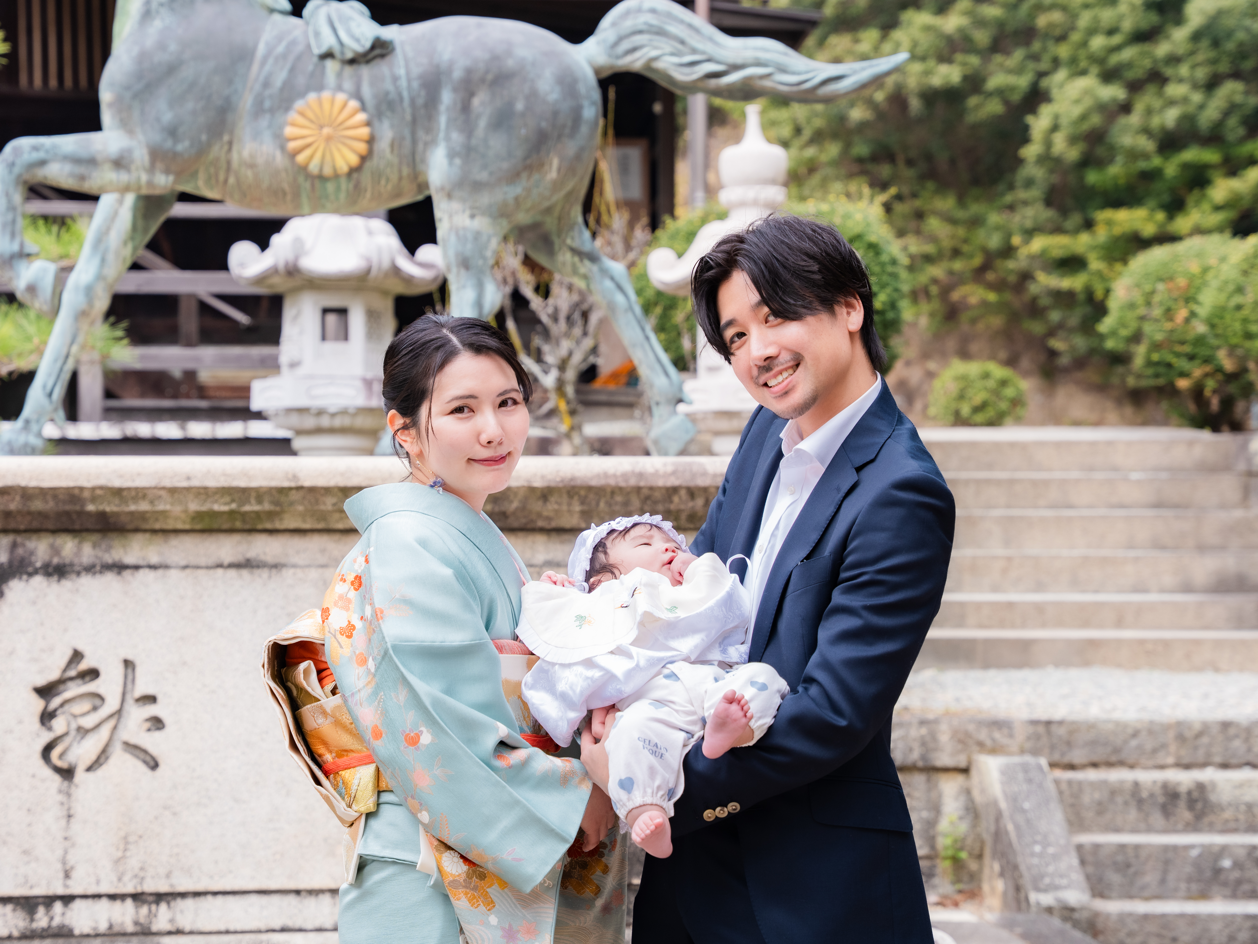 お宮参り撮影 白國神社 姫路市