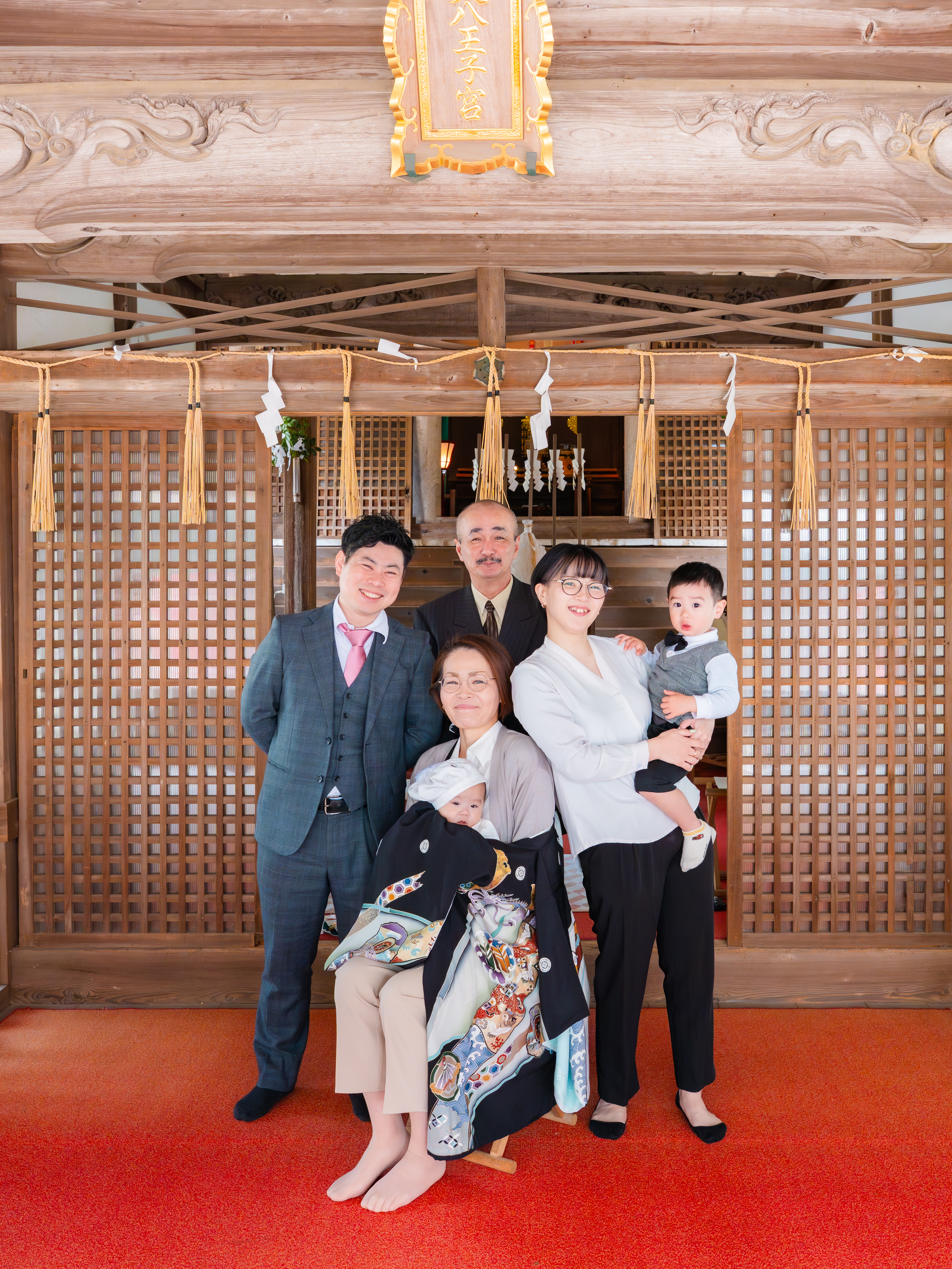 お宮参り撮影 八王子神社 加西市