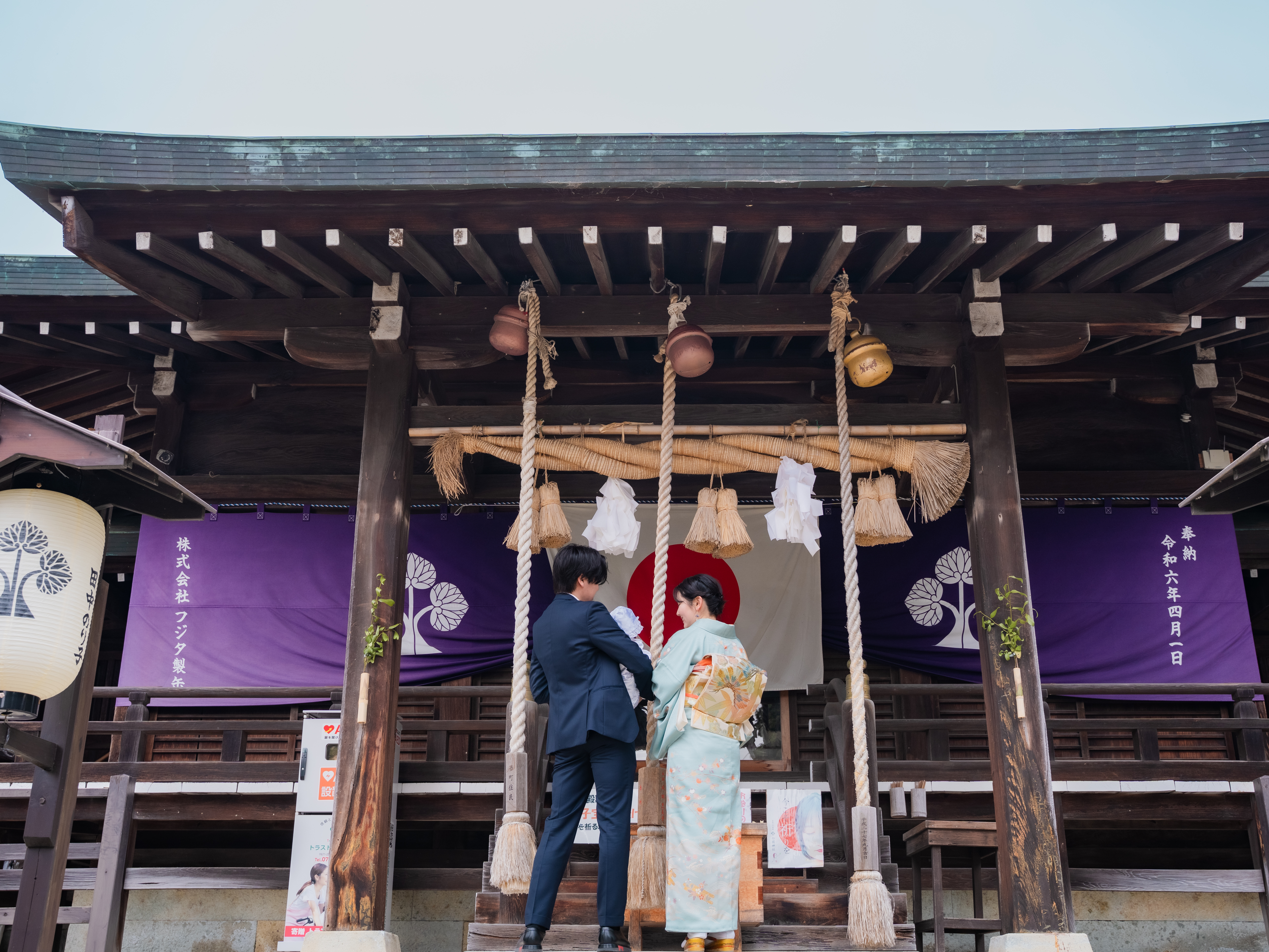 お宮参り撮影 白國神社 姫路市